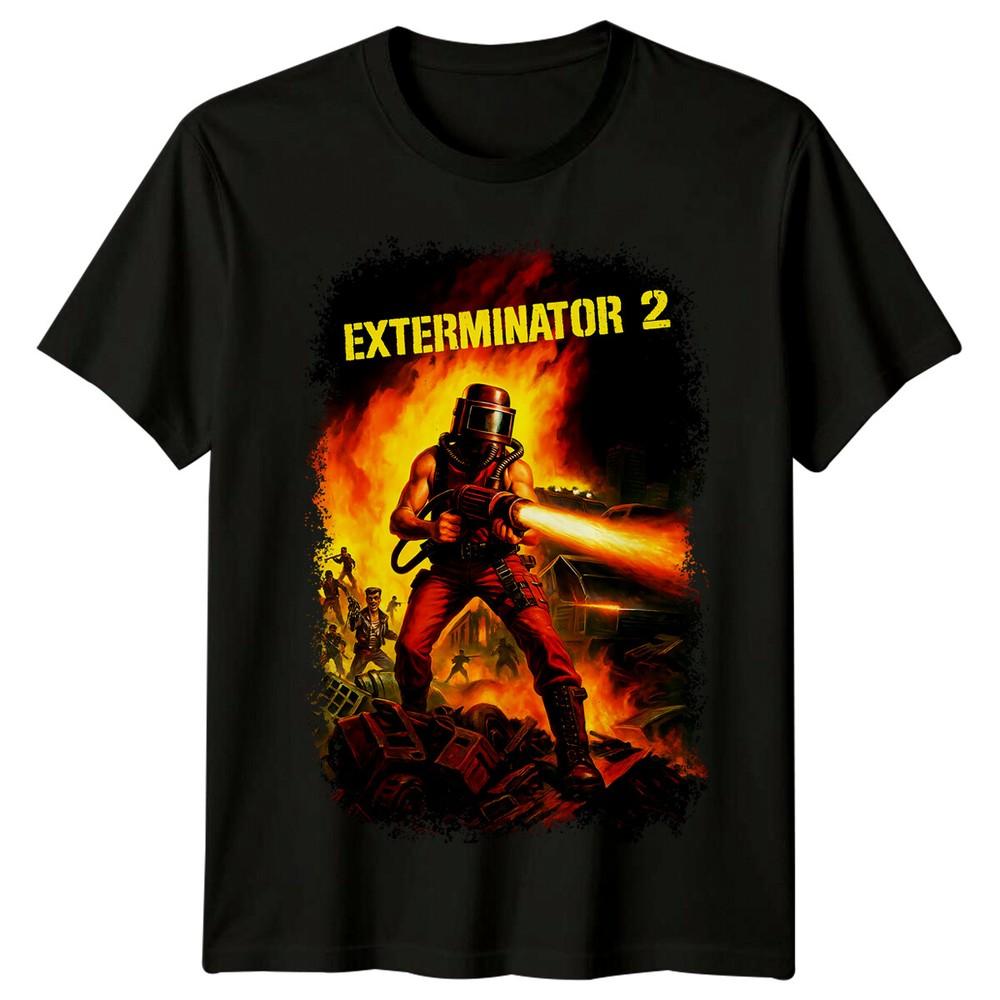 

Exterminator 2 (1984) Movie Poster Inspired T-Shirt Retro 80s Tee 3XL
