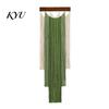 Handmade Cotton Wall Decor Boho Hanging Decor, Hand Woven Tassel Tapestry, Gradient Tapestry for Bedroom Color Fringe Living Room Cafe Decoration