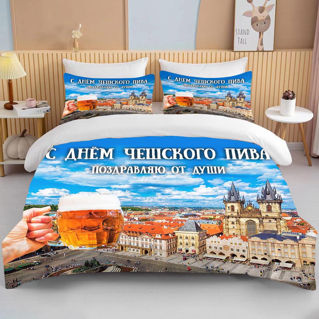 Comforter 10 Sizes Beer Patterns S Race Car Bedding Sets For Teens Kids Adult Bedroom Decor Bedclothes