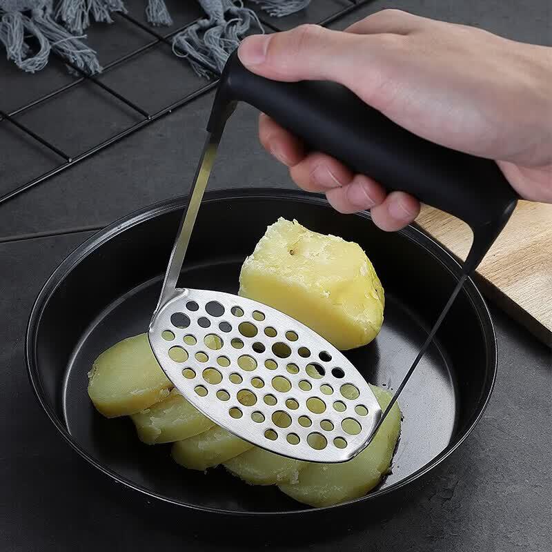 MAXCOOK 304 Stainless Steel Potato Masher