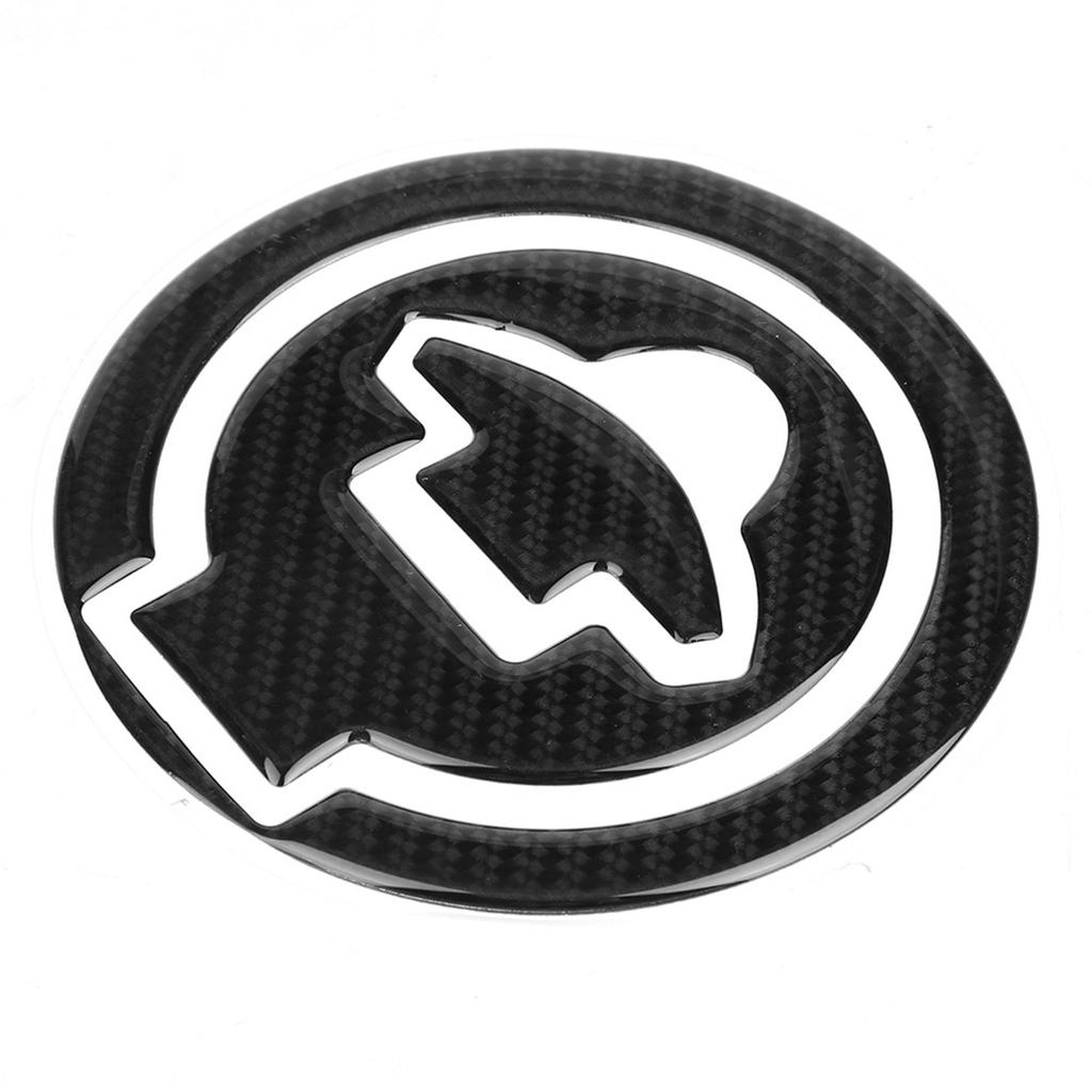 Car Decoration Carbon Fiber Cover Decoration Badge Sticker For YAMAHA