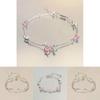 Fashion Floral Alloy Bracelets With Moon Charm For Women And Men