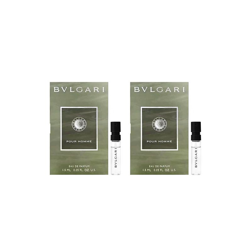 BVLGARI Darjeeling Tea Мужской Набор Пробников Туалетной Воды Набор из Двух Штук Древесная Туалетная Вода 1.5мл*2 1.5ml*2