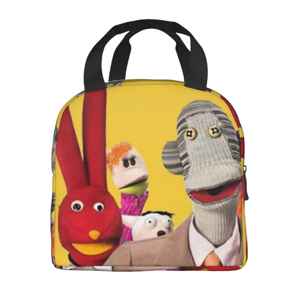 Insulated Lunch Bags 31 Minutos Comedy Merch Storage Food Box INS Trendy Cooler Thermal Lunch Box For Work
