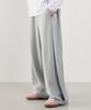 ARRAYED Comfy Inverted Pleated Sweatpants [Dark Gray]