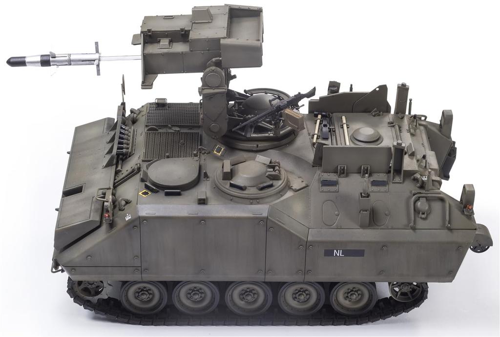 AFV Club Netherlands PRAT TOW Missile Equipped Plastic Model Kit FV35356 1/35 YPR-765 Anti-Tank