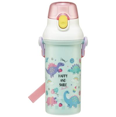 Skater Water Bottle Happy Smile Rainbow 480ml Antibacterial Plastic Made In Japan & Children's PSB5SANAG-A