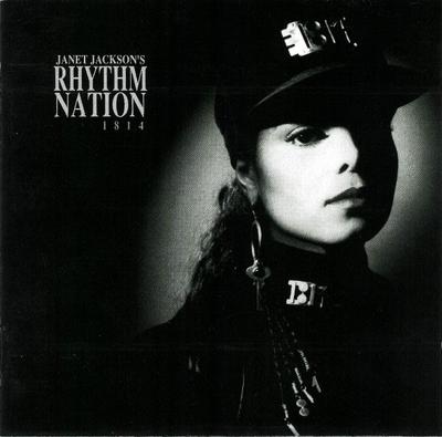 CD JANET JACKSON - Rhythm Nation 1814 CDA3920 A&M Records 1989 UK & Europ Soul/Funk Used