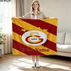 1PC Galatasaray S Custom Name Patterned Flannel Blanket Suitable For All Seasons for Home Decor Warmth and Comfort Gifts Holiday Present