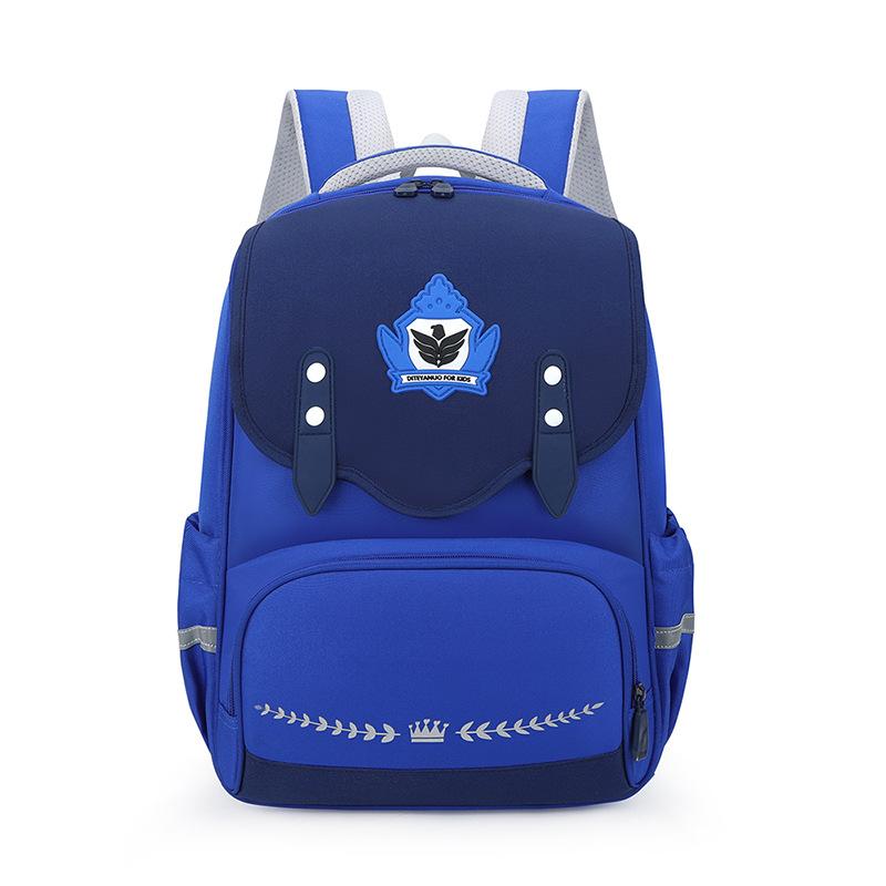 New Schoolbag for Primary School Students Backpack for Boys and Girls with Burden Reduction and Spine Protection