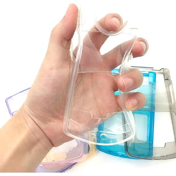 Crystal Shell Soft TPU Case Protective Cover for GBC Gameboy Color Console Protection Cover (Clear)