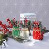 Multicolor Christmas Pine Branches DIY Accessories Simulation Red Berries  Wedding Ornament