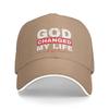 Personalized Jesus God Changed My Life Asked Me How Baseball Cap Outdoor Women Mens Adjustable Dad Hat Autumn