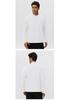 Men's Lightweight Half-Zip Long Sleeve Fitness and Running Top for Autumn & Winter