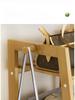 Freestanding Solid Wood Clothes Rack and Hanger