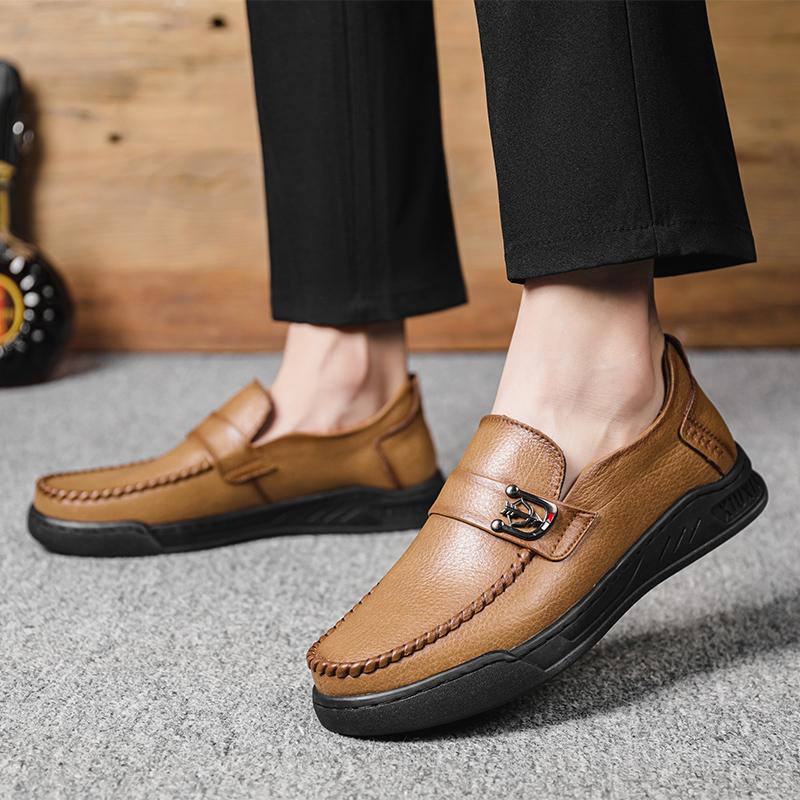 Модная роскошная мужская обувь Повседневная обувь Мужские туфли Модные мокасины Мужские — фото 5