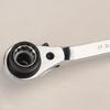 Ratchet 8 Sizes for Wrench, (8/10/12/13/14/17/19/21mm), Dual-Purpose Head, Open-End Wrench, Multifunctional, Maintenance.