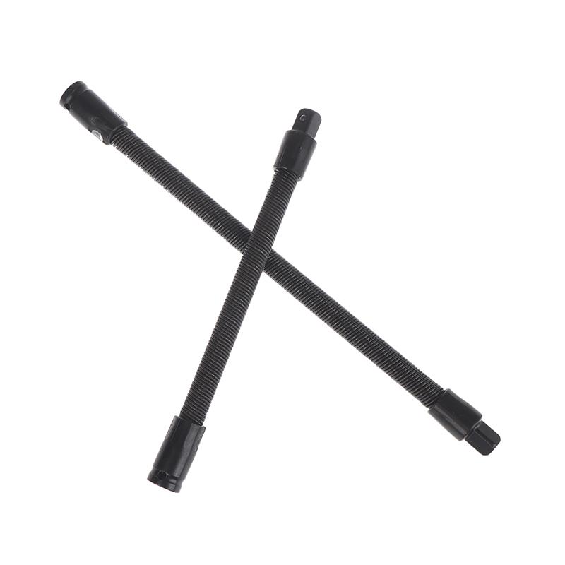 1/2Pcs Flexible Extension Bar Flexible Socket Extension Bars 1/2 Inch Driver Flexible Socket Extension Bar Wrench Extension Rod