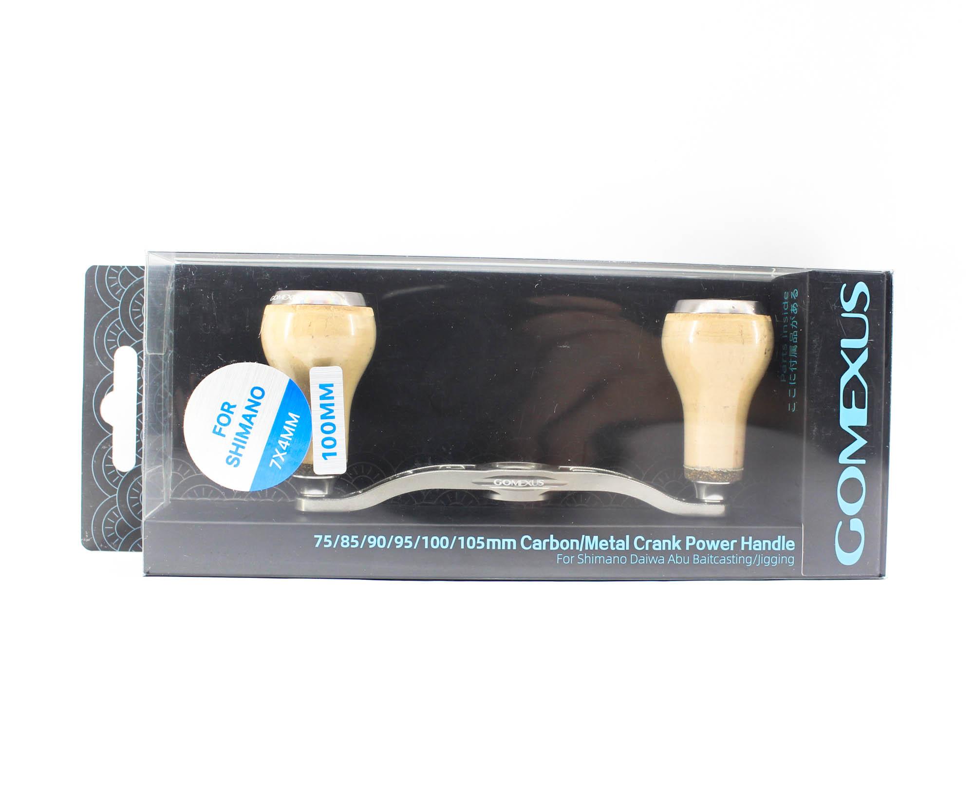 

Ручка Gomexus BS100HCA27TBK Алюминий Серебристый 100 мм 7x4 мм Shimano (5432)