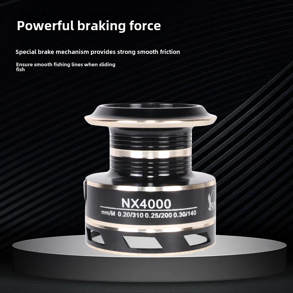 Top-selling Seamless Fishing Reel with Full Metal Body for Spinning Rods and Lures