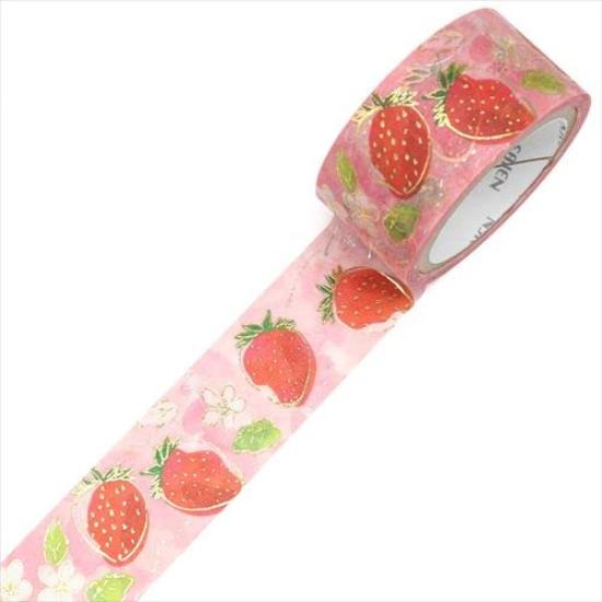SAIEN Masking Tape Time Size 20mm x 5m "Fruit Strawberry" UR-3110