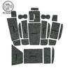 For Geely EX5 Galaxy E5 Rubber Mat Door Groove for EX5 Anti-slip Cup Cushion Gate Slot Coaster Dust-proof Car Accessories