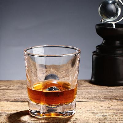 4.8oz/8.7oz Verdickter Boden Weinglas Whiskeyglas Transparent Cocktail Brandy Trinkgläser Party Bar Ausländisches Weinglas