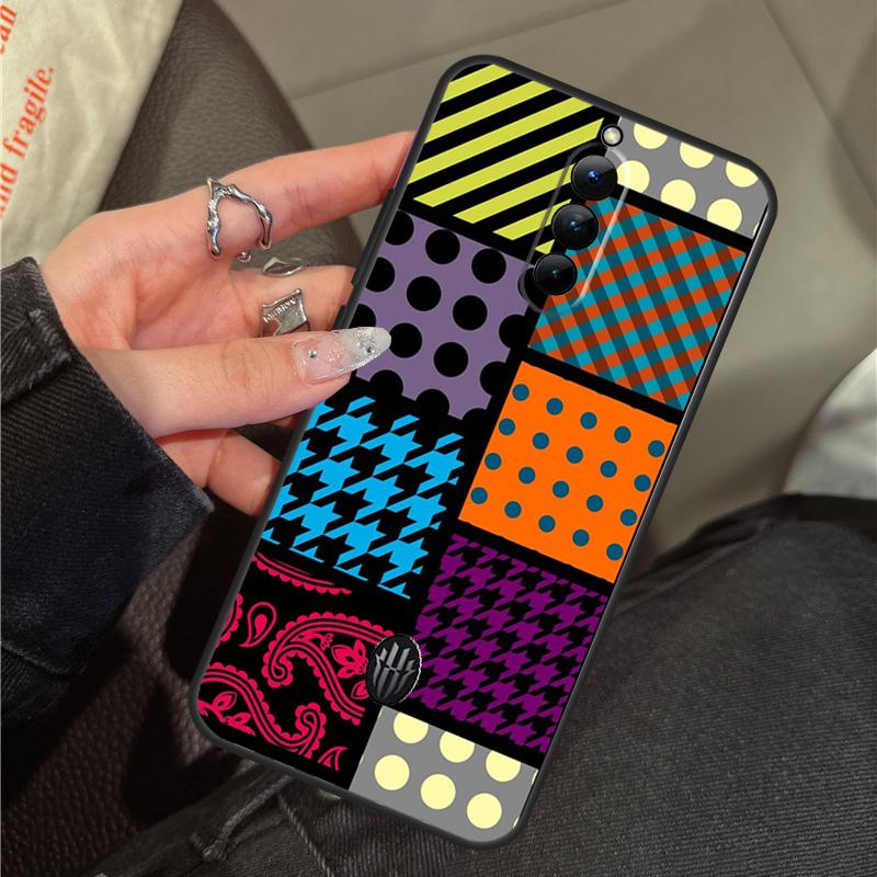 Patchwork Style Case For ZTE Nubia RedMagic 10 Pro Plus 11 9 8 8S 9S 10S Pro 5G 5S 6 7 6S 7S Pro 11 Air Cover