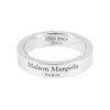 Maison Margiela Gravur Logo 4mm Silberring Sm1uq0123 P8865 102