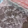 1m x 21cm Tulle Embroidery Lace, Floral Net Lace Trim for Dress, Lingerie, Bra, Underwear, Garment, Sewing & Crafting