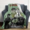 1pc Gorillaz Ink Throw Blanket Soft Flannel, Cozy All Season Polyester Perfect for Home, Office