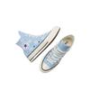 Converse Chuck 70 High Embroidered Daisies - Blue It Unisex Sneakers White Black A16763C
