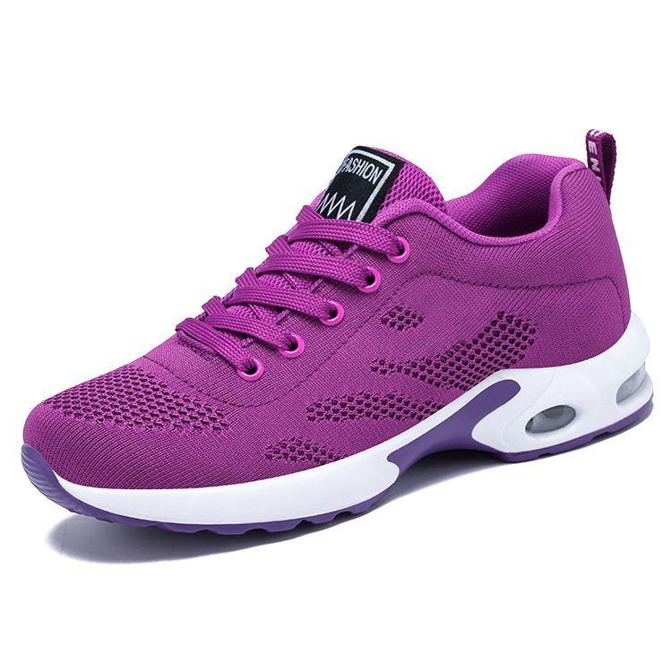 Zapatos de mujer zapatilla casual suela blanda malla transpirable zapatos casuales Running zapatos ligeros para viajar zapatos de verano para mujer