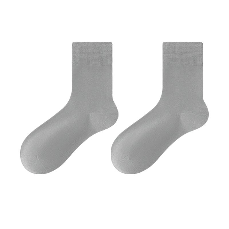 Male Autumn and Winter Commercial Cotton Anti Bacterial Sweat Absorption Deodorant Socks