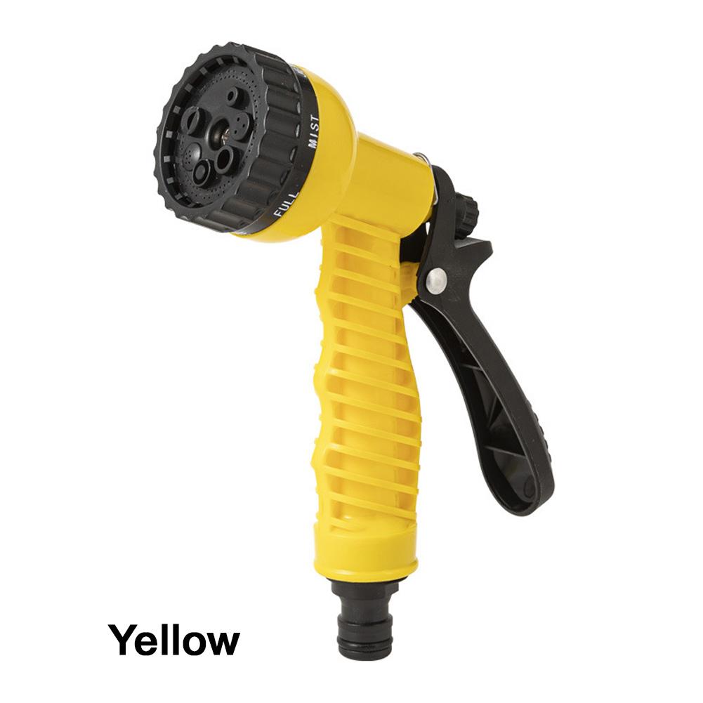 7 Modes High Pressure Water Gun Adjustable Hose Nozzle Multifunction Garden Watering Sprayer Car Washing Irrigation Cleaning Tool