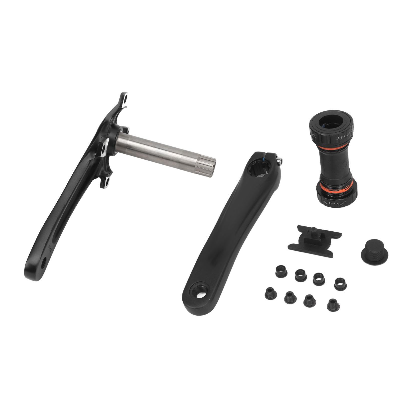 Комплект шатунов для велосипеда из алюминиевого сплава Комплект шатунов для велосипеда с комплектом каретки Болты для звезды