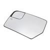 Heated Mirror Glass High Clarity Defrosting Prevent Fogging Rearview Mirror Glass Lens Replacement for Expedition 2012