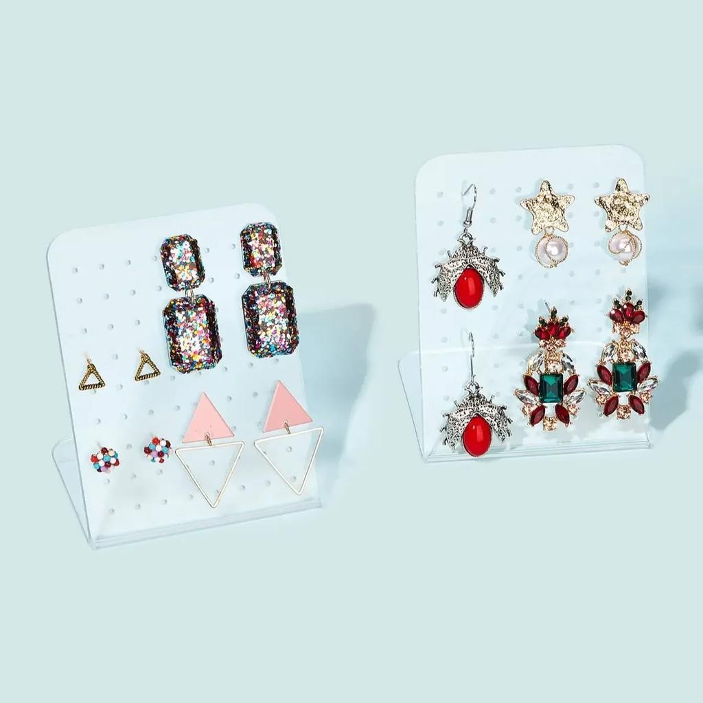 1pc-Acrylic Jewelry Display Stand - Effortlessly Showcase Drops & Necklaces - Durable Storage Solution for Your Accessories