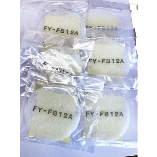 FY-FB12A 6-piece Set Panasonic Supply Air Purifying Filter Ventilation Fan Filter Allergy Buster Catechin