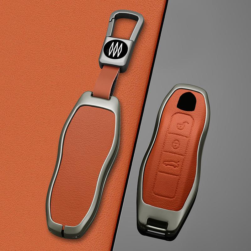 Compatible Key Shells for Porsche: New Cayenne, Macan, 911, Panamera, 718, Taycan Keychains