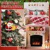 6pcs Christmas decorations wooden dwarfs, unfinished wood carvings, elf slices, wooden ornaments, handmade, ready for painting