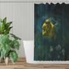 Po01 Modern Imprimare 3D Shrek în Mlaștină Cortină de Duș Peisaj Cortină de Baie Cu Cârlige Pentru Baie Impermeabilă Peisaj…7&U #