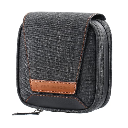 

Чехол для фильтров K&F Concept на 4 шт., совместим с фильтрами диаметром до 95 мм, круглый чехол для фильтров, чехол для объектива для зеркальной фотокамеры, чехол для объектива для фильтра, W