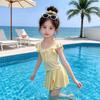 Girls Two Piece Swimsuit Set for Summer Beach and Spring Wear