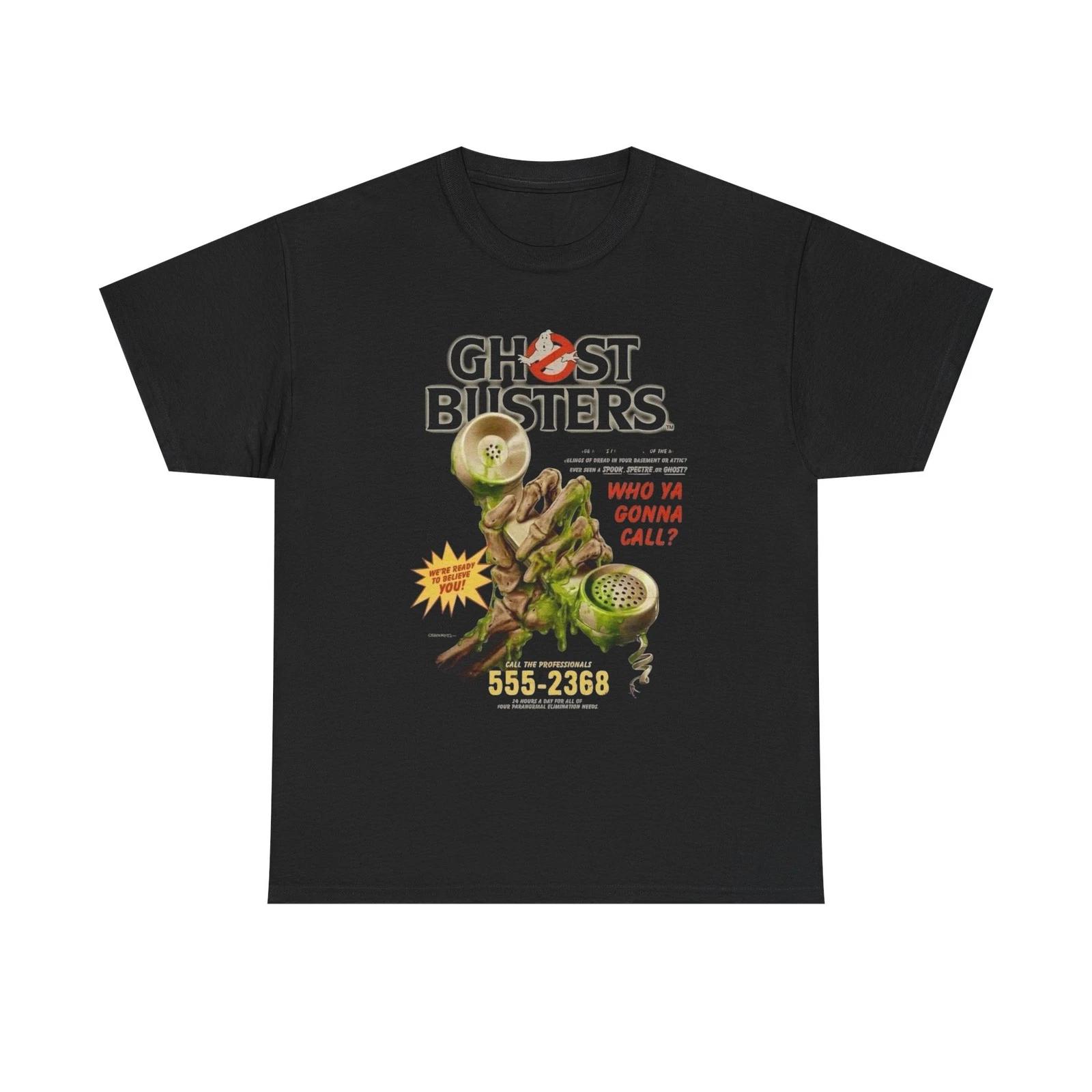 

Ghostbusters Vintage Graphic T Shirt Unisex Heavy Cotton Tee S
