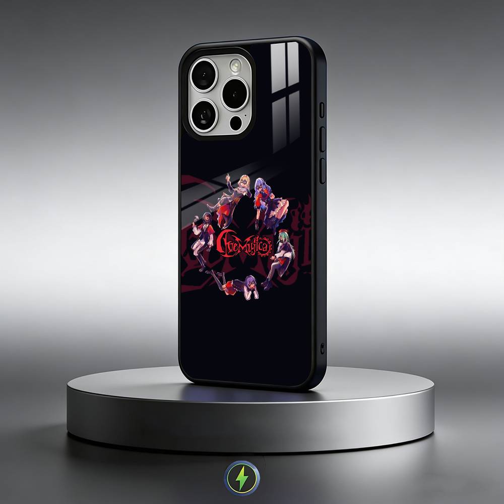 

B-BanG Dream A-Ave Mujica Anime Phone Case For iPhone17,16,15,14,13,12,11 Plus,Pro Max Magnetic For Magsafe Wireless Charging iPhone11PROMAX