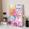 Disney Diamond Painting 5D DIY Kitty Adventure Illustration Art Mosaic Embroidery Decoration Cross Stitch Gift