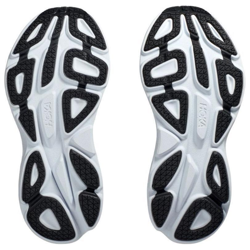 Hoka One One Bondi 8 Extra Wide Comfortable Versatile Slip Resistant Durable Low Top Casual Running Shoes Men sneaker Black White 1127955-BWHT