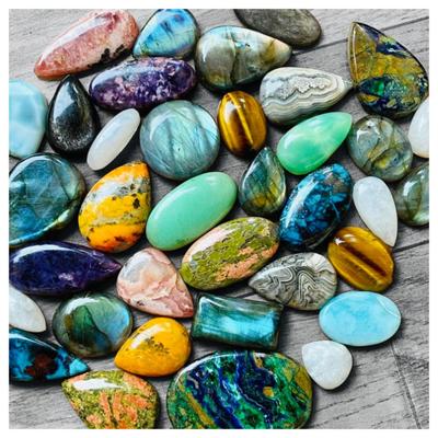 Natural Mix Jasper Cabochon Wholesale Gemstone Lot Healing Mix Stone Lot