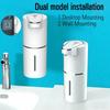 350ml Touchless Automatic Foaming Soap Dispenser USB Rechargeable 4-Level Adjustable Electric Soap Dispenser for Home Bathroom